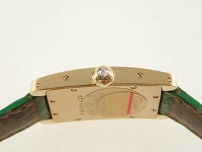 Thumbnail von Cartier Tank Américaine 18 Kt Gelbgold Tank Américaine mit original Brillantbesatz & Faltschließe Tresoruhr Full S </h1>