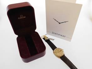 Thumbnail von Omega Seamaster massiv 18 Karat Gelbgold Automatik 35 mm Cal 752 Tool 107 v. 1969