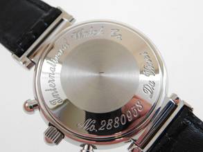 Thumbnail von IWC Da Vinci Perpetual Calendar Ewiger Kalender in Edelstahl revisioniert im Top Zustand mit Krokoband deutsch </h1>