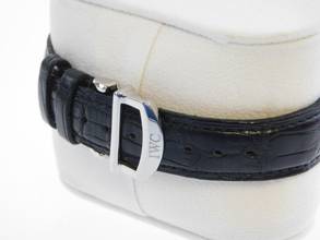 Thumbnail von IWC Da Vinci Perpetual Calendar Ewiger Kalender in Edelstahl revisioniert im Top Zustand mit Krokoband deutsch </h1>