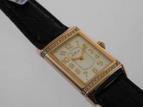 Thumbnail von Jaeger-LeCoultre Grande Reverso Ultra Thin Diamonds 18 Karat Rosegold im Full Set TOP </h1>