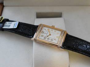 Thumbnail von Jaeger-LeCoultre Grande Reverso Ultra Thin Diamonds 18 Karat Rosegold im Full Set TOP </h1>