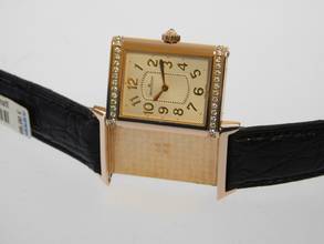 Thumbnail von Jaeger-LeCoultre Grande Reverso Ultra Thin Diamonds 18 Karat Rosegold im Full Set TOP </h1>