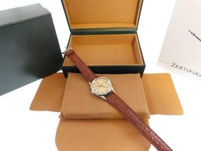 Thumbnail von IWC Herrenuhr Stahl 34 mm Automatik Oman Dial Datum Cal 8541B Rarität