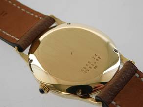 Thumbnail von Jaeger-LeCoultre 18 Karat Gelbgold Ovale Jumbo Automatik Date 31 x 39 mm Rarität im Top Zustand </h1>