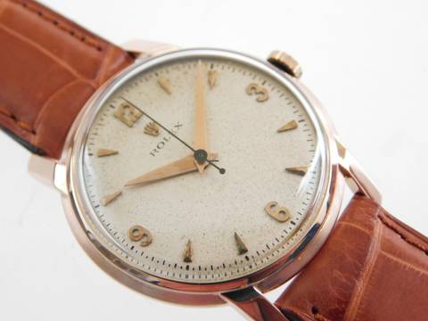  Rolex Precision 18 Karat Rotgold Precision 40er Jahre Medium 31mm Handaufzug Kaliber 710 </h1> 