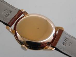 Thumbnail von Rolex Precision 18 Karat Rotgold Precision 40er Jahre Medium 31mm Handaufzug Kaliber 710 </h1>