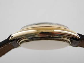 Thumbnail von Rolex Oyster Perpetual 34 Medium massiv 18 Kt Gelbgold 34 mm v 1959 im Top Zustand </h1>