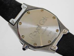 Thumbnail von Audemars Piguet Royal Oak Medium mit original Brillantbesatz Stahl Gold Datum 28 mm Faltschließe </h1>