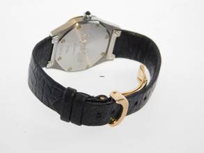 Thumbnail von Audemars Piguet Royal Oak Medium mit original Brillantbesatz Stahl Gold Datum 28 mm Faltschließe </h1>