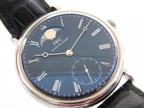 Thumbnail von IWC Portofino Handaufzug Edition 2008 Handaufzug Herrenuhr mit Mondphase 46mm im Top Zustand </h1>