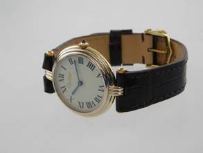 Thumbnail von Cartier Trinity Vendome XL 31mm massiv 18 Karat Gold mit original Band und Schließe im Top Zustan </h1>