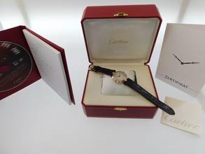 Thumbnail von Cartier Trinity Vendome XL 31mm massiv 18 Karat Gold mit original Band und Schließe im Top Zustan </h1>