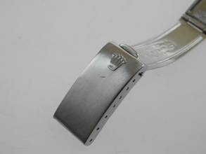 Thumbnail von Rolex Oyster Perpetual Date Stahl 34 mm am Oysterband im Original Zustand mit grey Mosaic Dial Rarität von 1973 </h1>