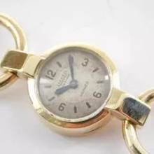 Thumbnail von Jaeger-LeCoultre 18 Karat Jaeger / Hermes Damenuhr Vintage Damenuhr Handaufzug Super Rare </h1>