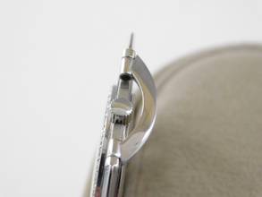 Thumbnail von Vacheron Constantin Disco Volante 18 Karat Weißgold Flying Saucer Disco Volante: Ultra-Thin Pocketwatch Diamonds Open Face