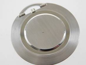 Thumbnail von Vacheron Constantin Disco Volante 18 Karat Weißgold Flying Saucer Disco Volante: Ultra-Thin Pocketwatch Diamonds Open Face