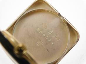 Thumbnail von Patek Philippe 20er / 30er Jahre Patek Philippe Damenuhr massiv Gelbgold mit Emaille super rare </h1>