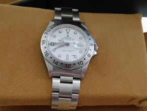 Thumbnail von Rolex Explorer II weißes Blatt T-Serie aus 1996 im Best Zustand </h1>