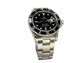 Thumbnail von Rolex Submariner Date LC100 Papiere 16800 </h1>