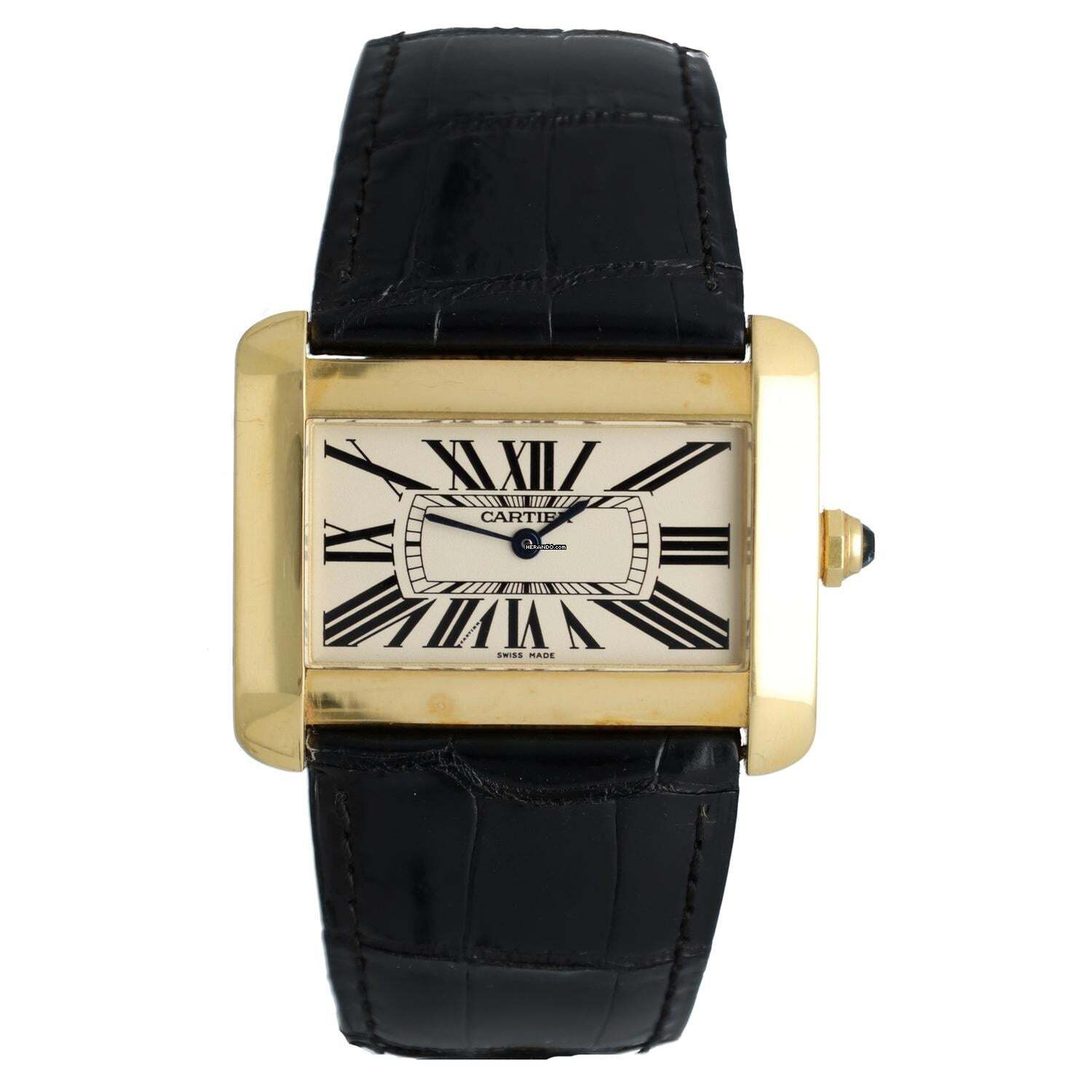 Cartier Tank Divan XL Yellow Gold 2602
