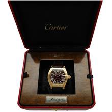 Thumbnail von Cartier Roadster XL Limited Ed. 18K.RoseGold Wood Dial Nr.143/250 Full Set