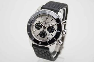 Thumbnail von Breitling Superocean Heritage II Chronograph B01 Panda AB0162 Fullset mit Garantie bis 2031