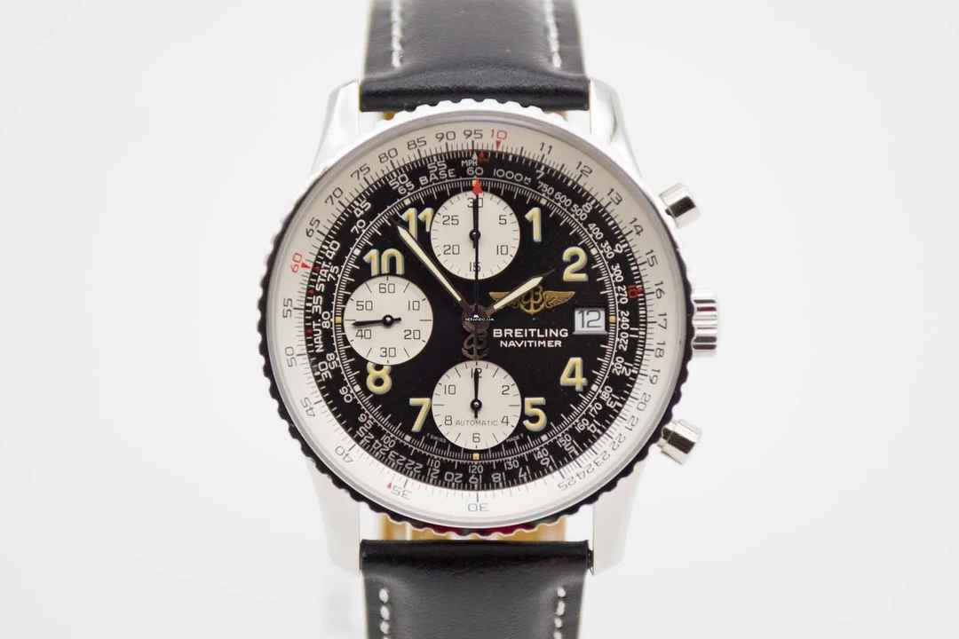  Breitling Old Navitimer Vintage A13022.1 Tritium mit neuem Service  