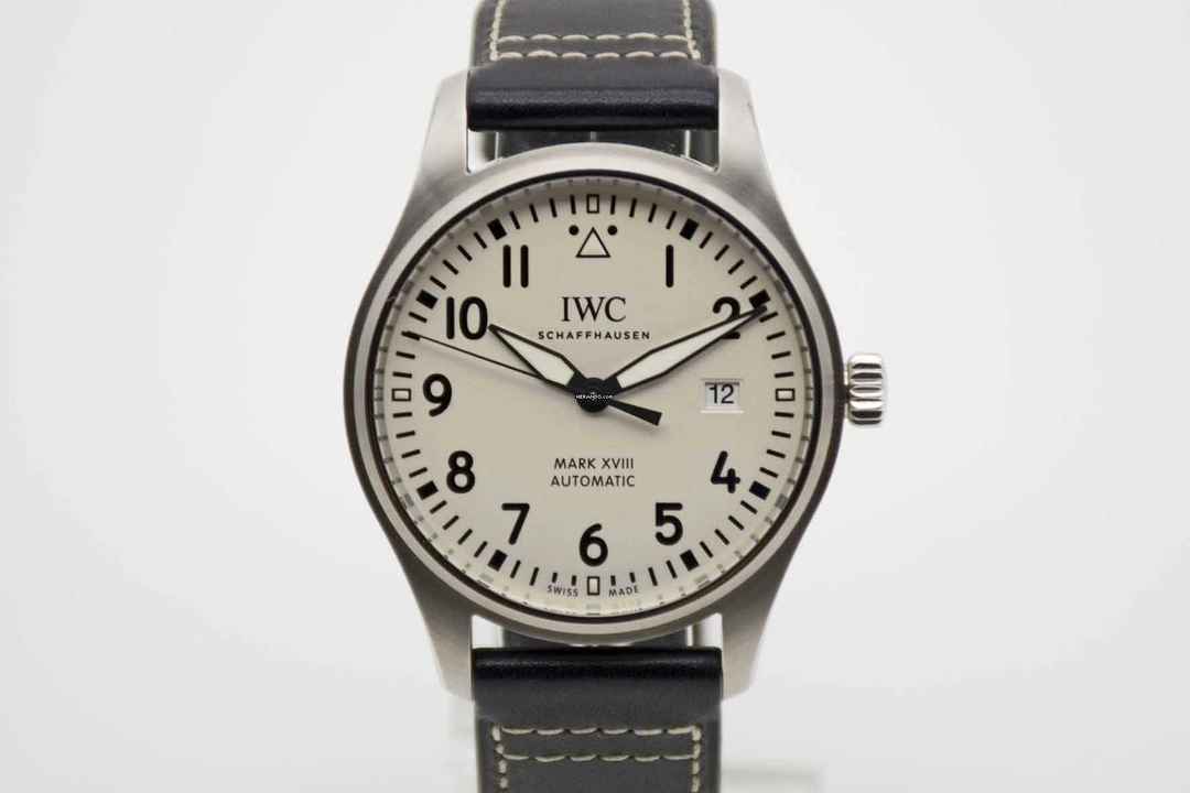  IWC Fliegeruhr Mark XVII perfektes Fullset mit IWC Garantie bis 2027 </h1> 