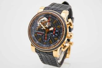 Thumbnail von Graham Tourbillograph Woodcote 18 ct Roségold 47 mm Limited to 25 Pieces </h1>