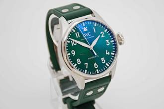 Thumbnail von IWC Große Fliegeruhr Big Pilot 43 Green Dial IW329306 on stock </h1>