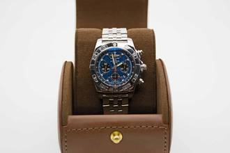 Thumbnail von Breitling Chronomat 44 Blue Dial AB011012.C789 Fullset aus 2020 </h1>