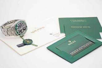 Thumbnail von Rolex Submariner Date Starbucks 126610LV MKII LC100 Wempe Fullset </h1>