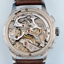 Thumbnail von Eberhard & Co. Extra-Fort Chronograph 14003/45 Fly-Back 1950’s </h1>