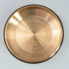 Thumbnail von Rolex Oyster Perpetual Date 1503 dove grey dial yellow gold 18KT 1969's