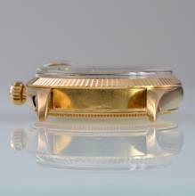 Thumbnail von Rolex Oyster Perpetual Date 1503 dove grey dial yellow gold 18KT 1969's