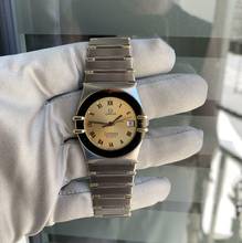 Thumbnail von Omega Constellation Quartz 33MM Manhattan 1 edition golden dial quartz 1984’s </h1>
