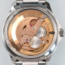 Thumbnail von Omega Genève Admiralty Anchor Soleil silver dial 1970’s </h1>