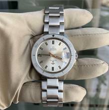 Thumbnail von Omega Genève Admiralty Anchor Soleil silver dial 1970’s </h1>
