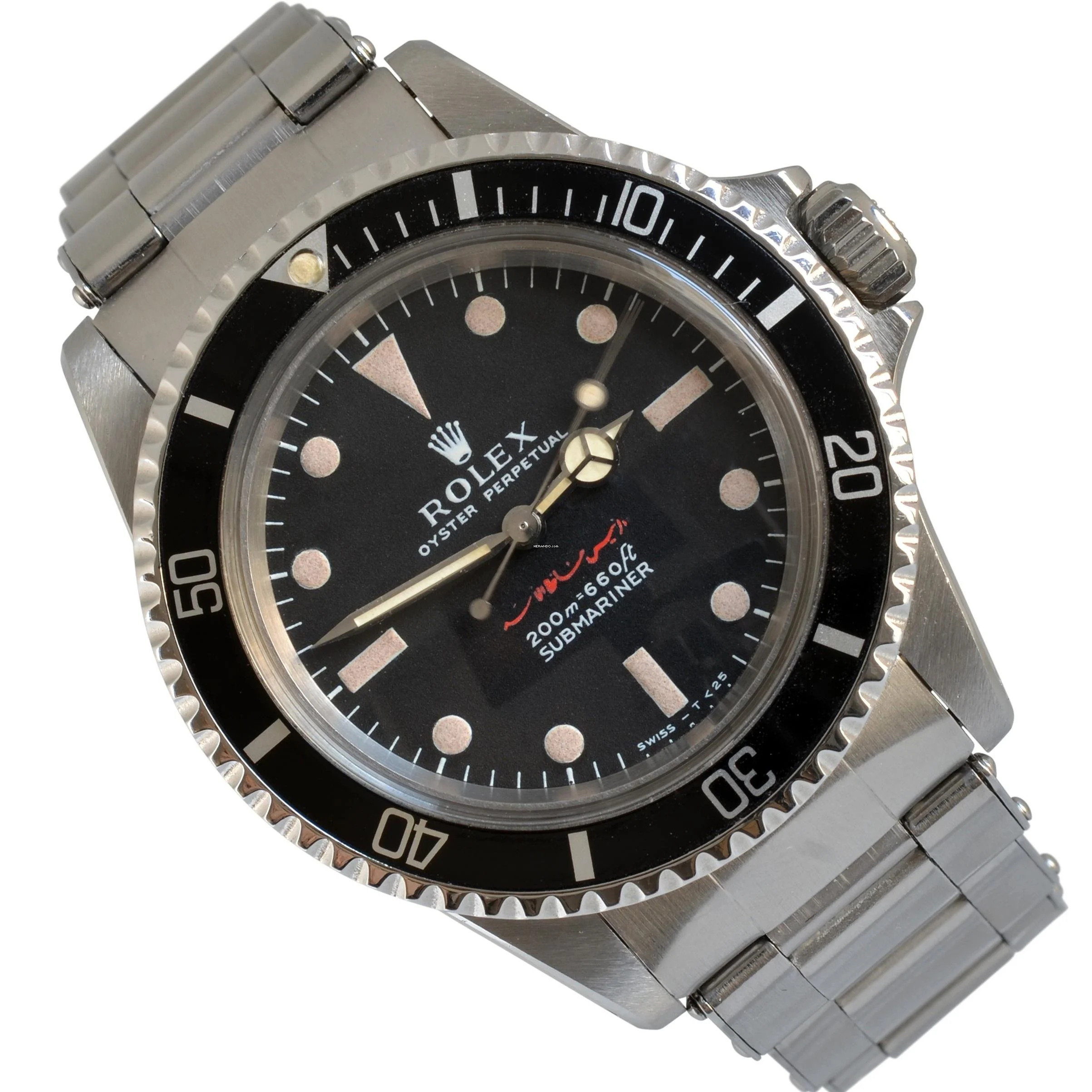 Rolex Submariner (No Date) 5513 signed Hafiz al-Assad ex General of the Syrian Arab Air Force