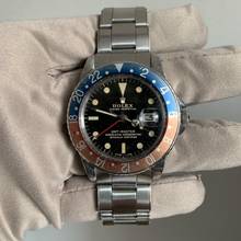 Thumbnail von Rolex GMT-Master 1675 Cornino Tropical gilt dial 1964’s </h1>