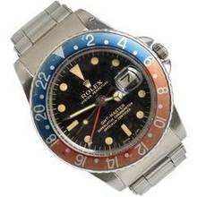 Thumbnail von Rolex GMT-Master 1675 Cornino Tropical gilt dial 1964’s </h1>