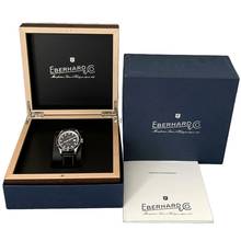 Thumbnail von Eberhard & Co. Champion V Timeonly 41031 CP Black Dial Full Set Like NEW </h1>