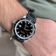 Thumbnail von Eberhard & Co. Champion V Timeonly 41031 CP Black Dial Full Set Like NEW </h1>