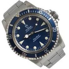 Thumbnail von Tudor Submariner No Date 94010 Lollipop blue dial 1984’s </h1>