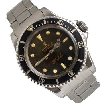  Rolex Submariner (No Date) 5513 Double T < 25 gilt Underline dial 1965’s </h1> 
