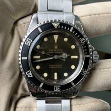 Thumbnail von Rolex Submariner (No Date) 5513 Double T < 25 gilt Underline dial 1965’s </h1>