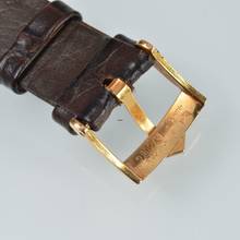 Thumbnail von Zenith Chronograph mono pusher porcelain dial yellow gold 18KT 1930’s </h1>