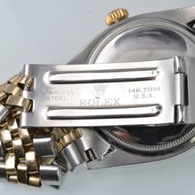 Thumbnail von Rolex Datejust 36 6605 Champagne dial steel and yellow gold 18KT 1957’s </h1>