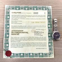 Thumbnail von Rolex Oyster Perpetual Date 15000 blue purple dial Full Set 1981’s </h1>